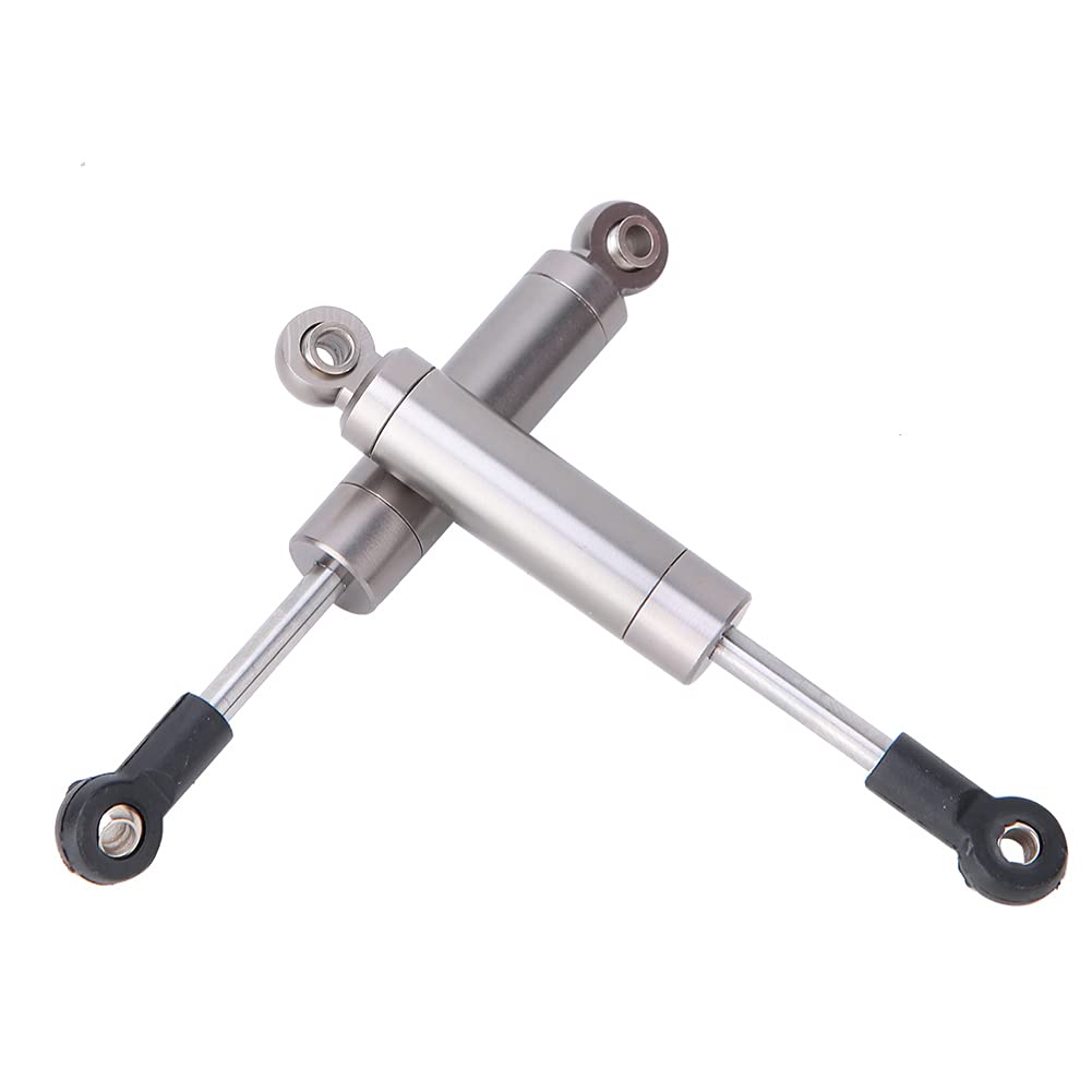 Ammortizzatore posteriore RC in lega anodizzata CNC, aggiornamento 1:14, azzurro/rosso/titanio (titanio BE6094T) - 6