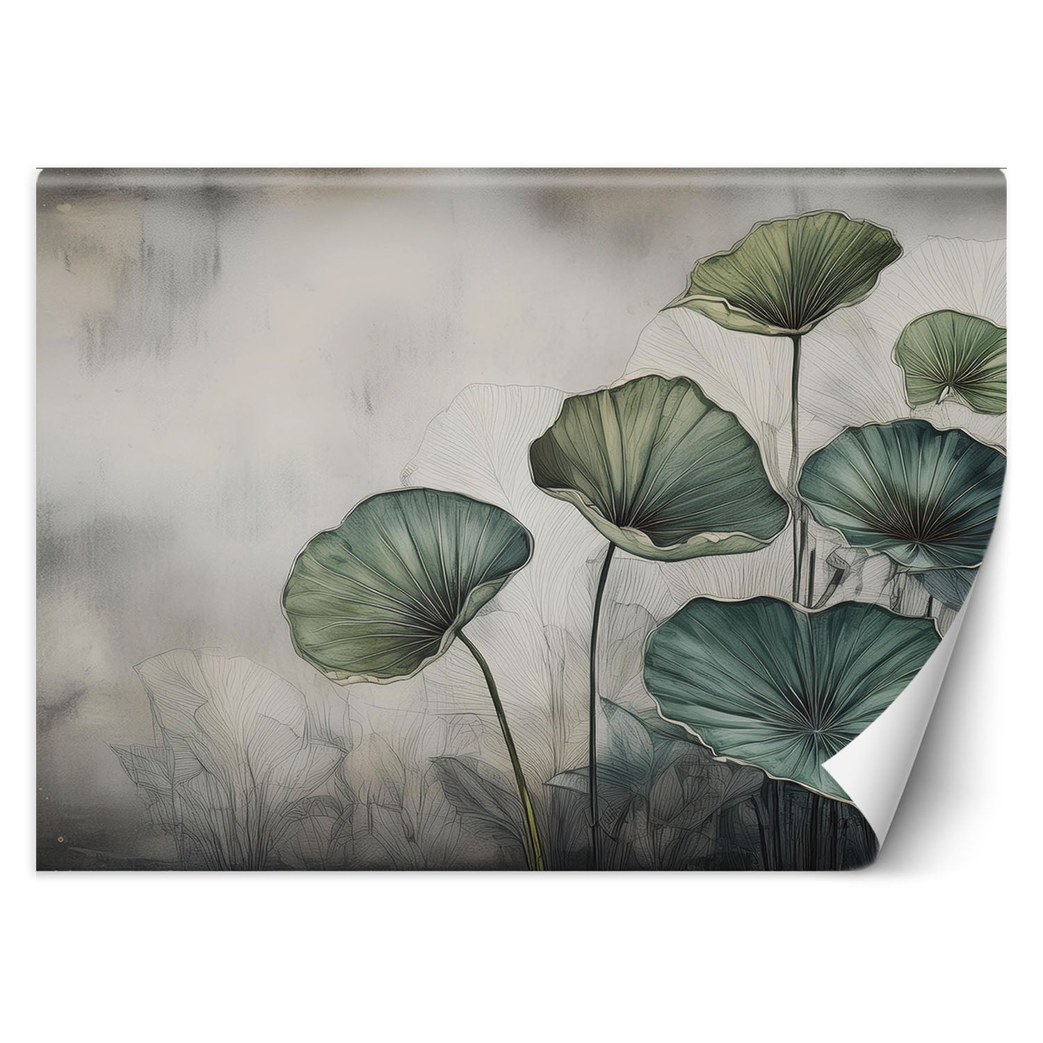 Fototapeta, Zielone liście 200x140