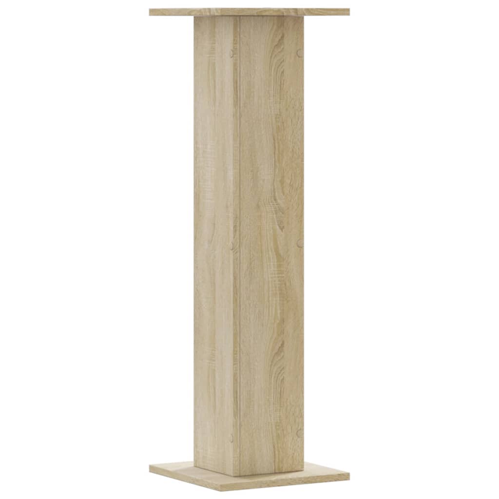 Supports pour plantes 2 pcs chêne sonoma bois d'ingénierie - 5