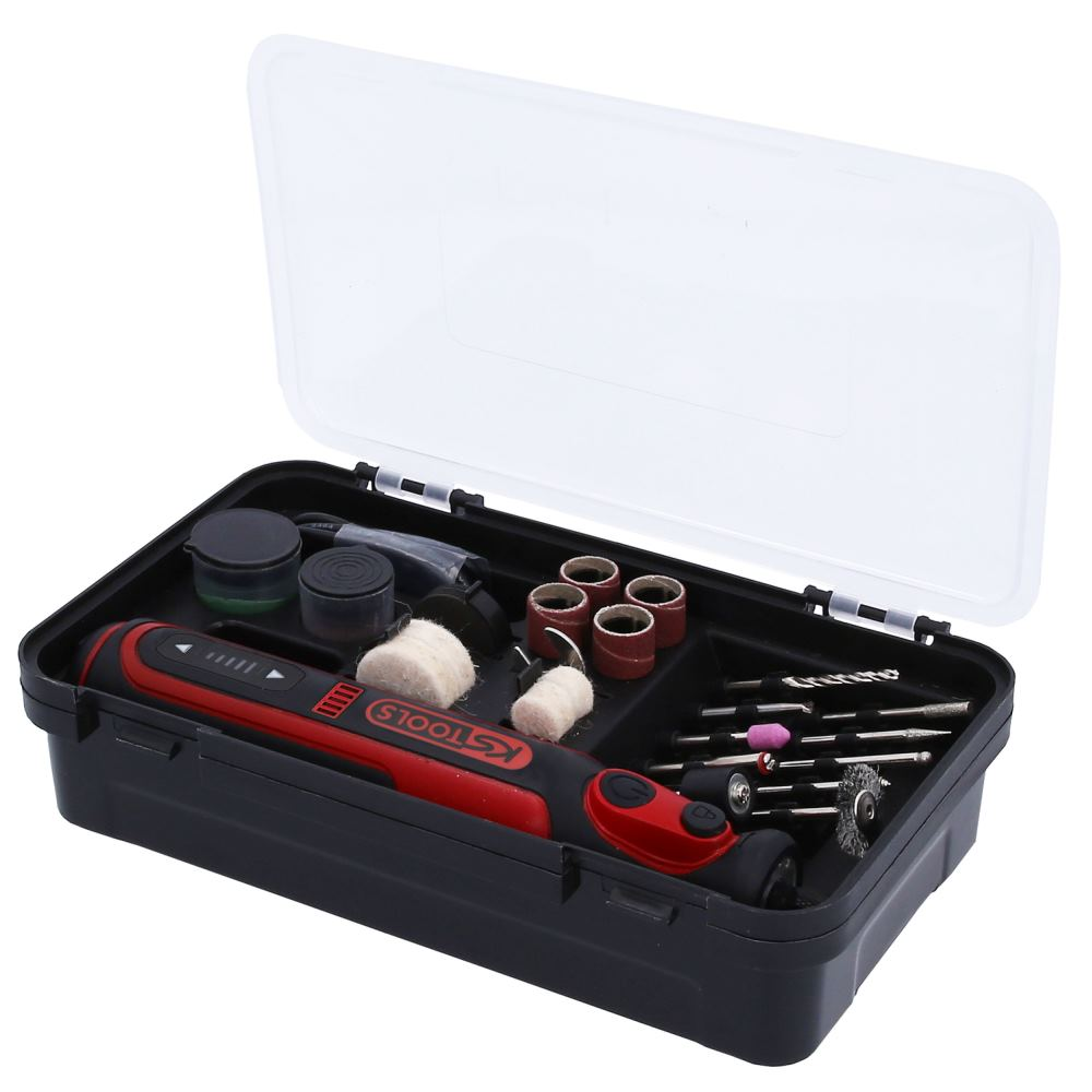 KS TOOLS eMONSTER Zestaw akumulatorowego narzędzia wielofunkcyjnego z 50 akcesoriami - 515.3990