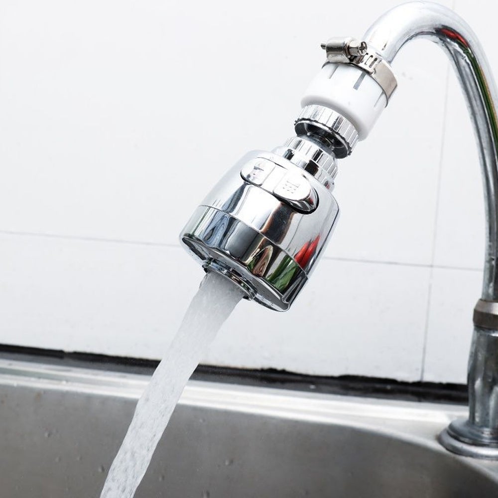 Aeratore Per Rubinetto, Aeratore Per Lavello Da Cucina Girevole A 360°, Testa Del Rubinetto Spruzzatore A Doppia Funzione A 2 Flussi | Leroy Merlin - Foto 7