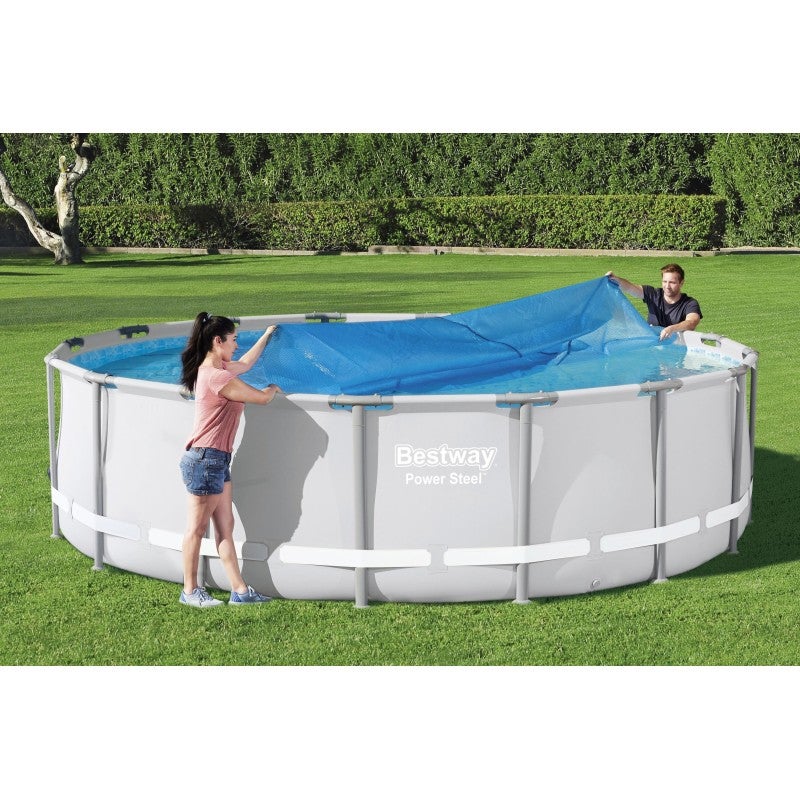 Bestway Copertura Solare per Piscina Flowclear Rotonda 462 cm - 2