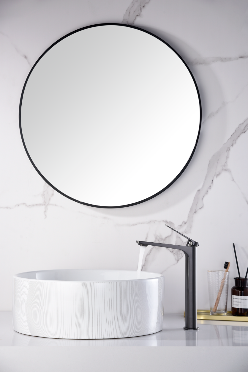 Miscelatore Per Lavabo A Parete Modello Tondo In Colore Ruggine Pollini Jessy Color MXLIMCMMCA4 Ruggine 92206911