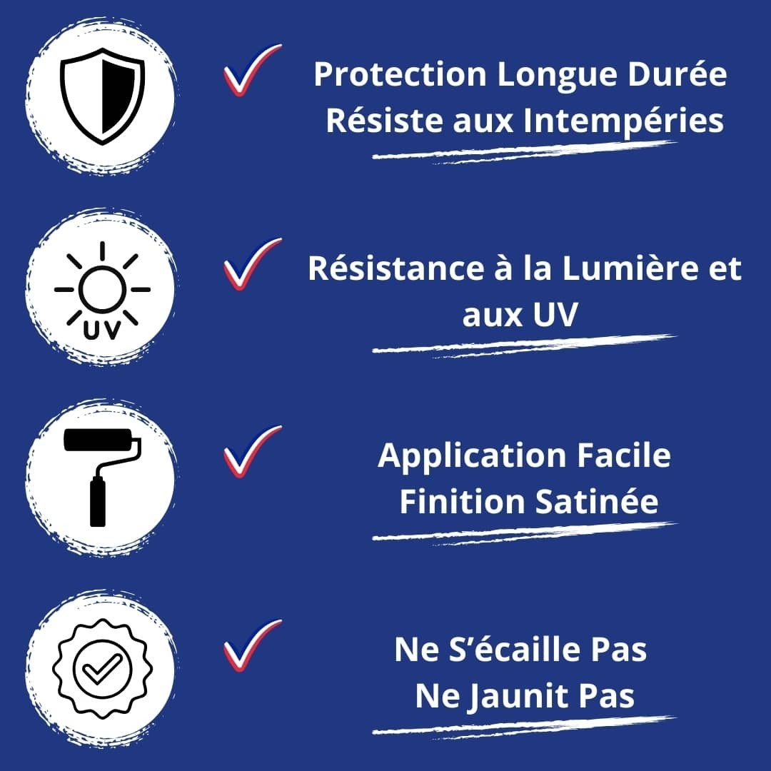 Vernis Polyurethane Bois - 1 L - Codeve Bois - Pour La Haute Protection De Votre Bois Résineux, Feuillu Ou Exotique. - 3