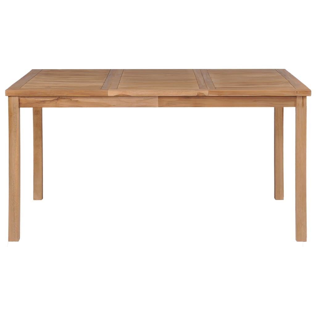 Tavolo Da Giardino In Teak Massello 180x90x77 Cm | Tavolo Da Esterno Resistente