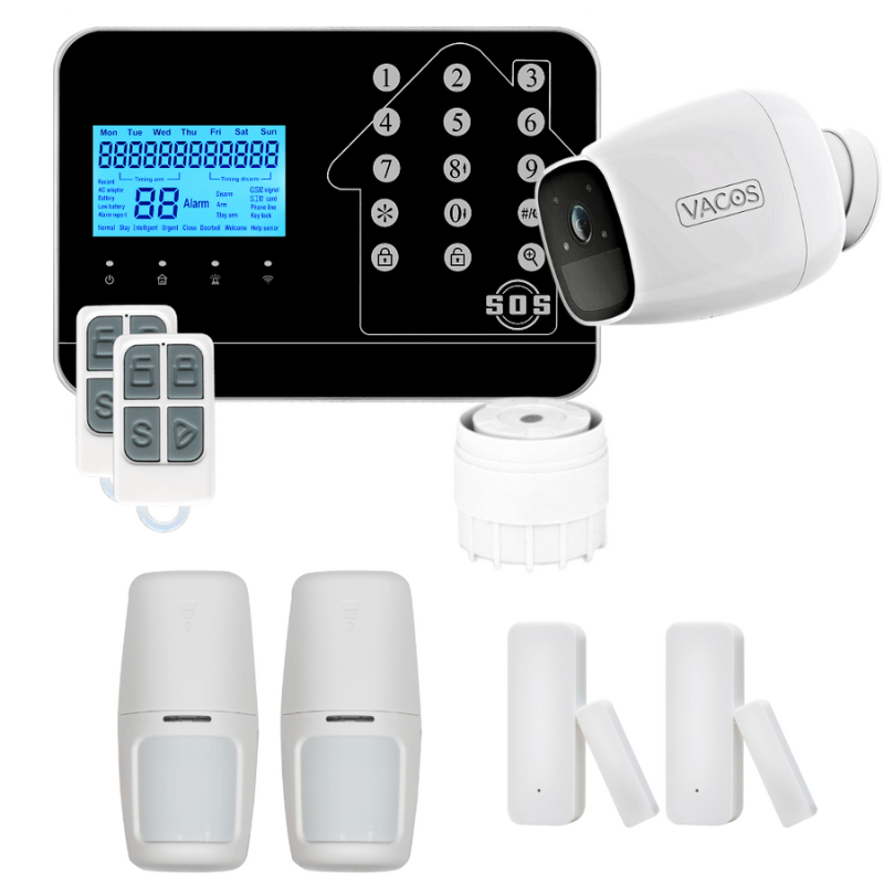 Alarme maison sans fil OS14 - 2 - Accueil