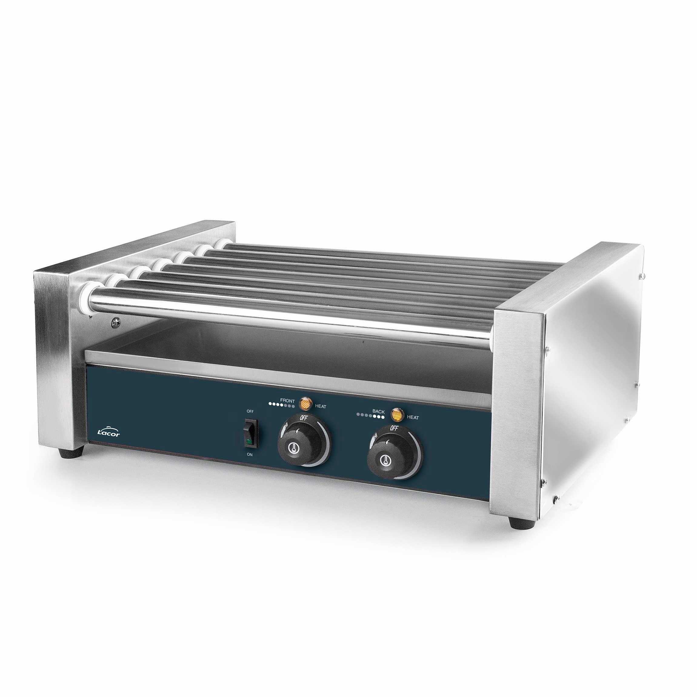 Asador de salchichas 7 rodillos