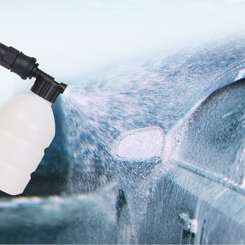 Pistola ad acqua per autolavaggio ad alta pressione senza fili, pistola ad acqua ricaricabile per la pulizia domestica con batteria, nera - 9