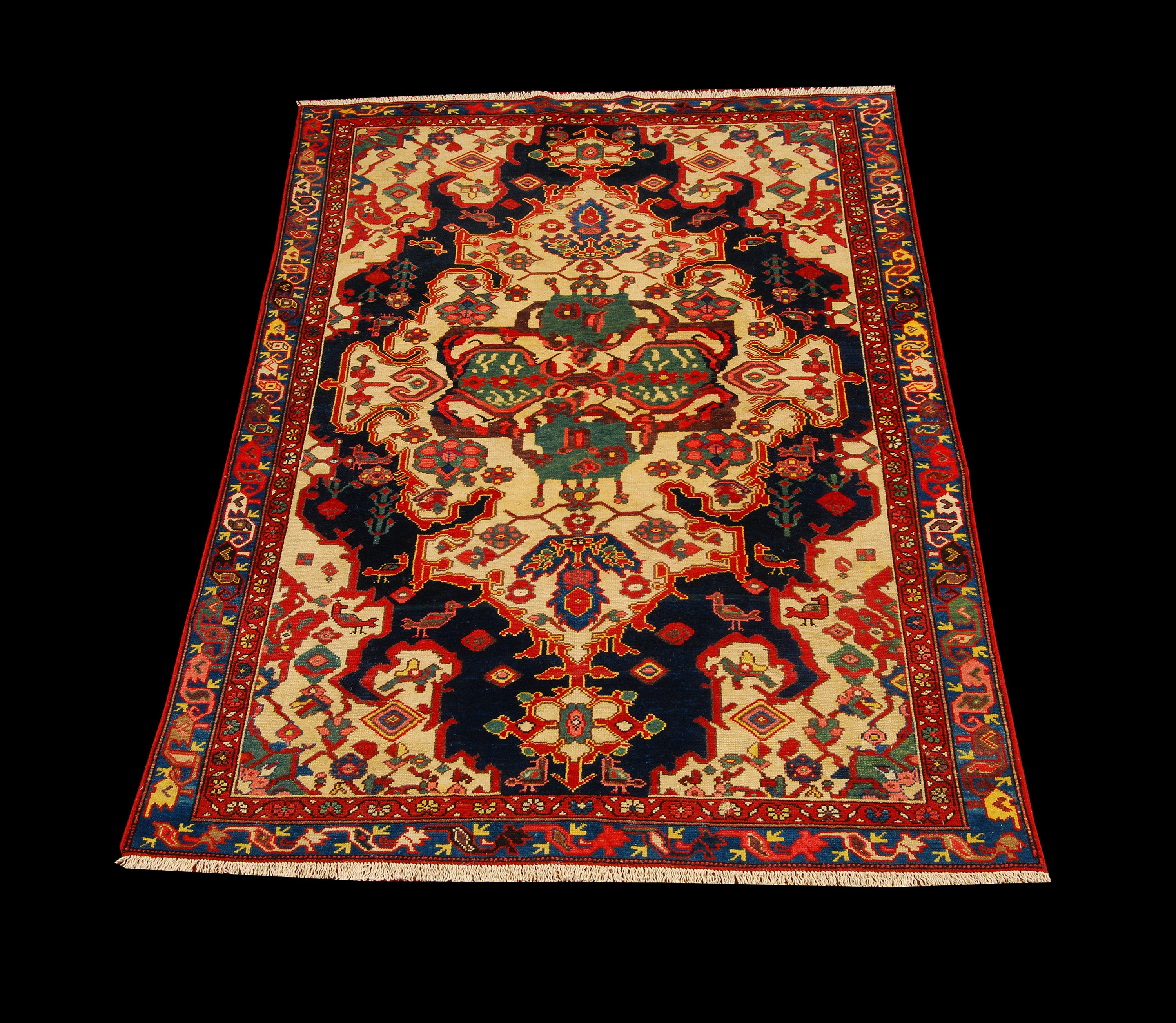 Oryginalny ręcznie robiony orientalny dywan, wymiary: 210X142 CM z certyfikatem autentyczności