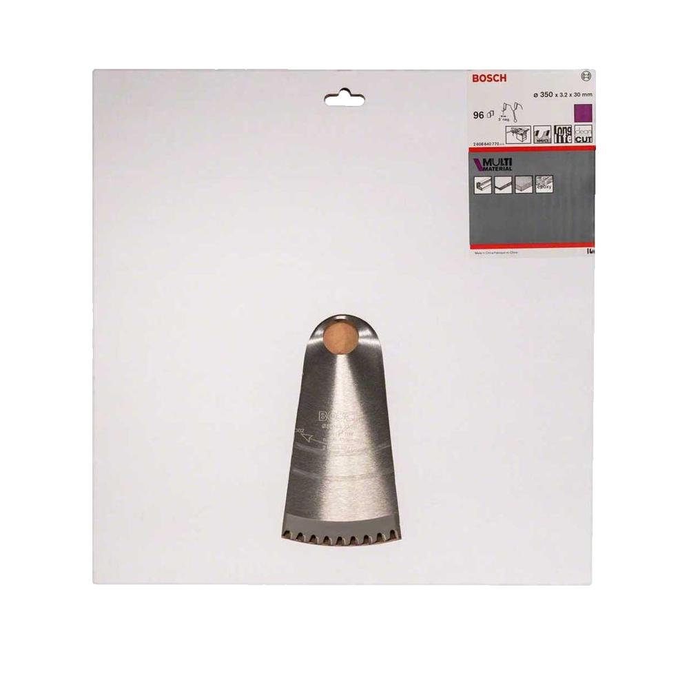 Tarcza do piły Bosch Multi Material 96 zębów precyzja wysoka trwałość - 2