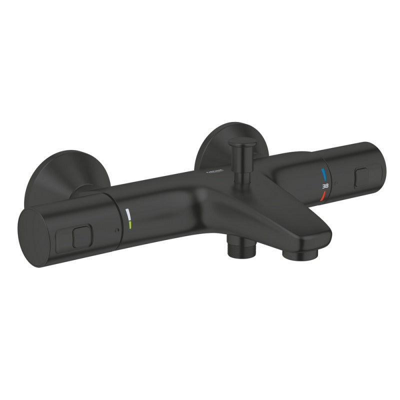 PRECISION START mitigeur bain/douche thermostatique, noir mat (G ...