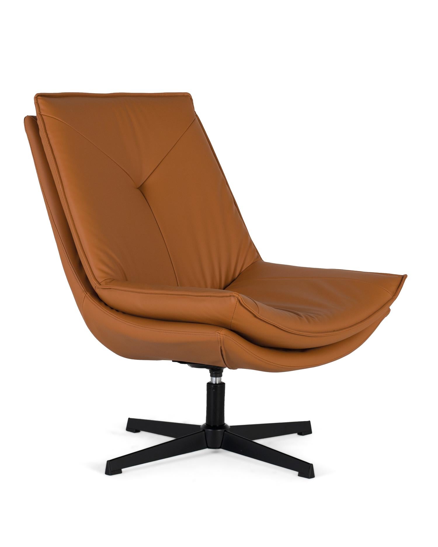 Fauteuil obrotowe odzyskanie cuir synthétique et rembourrage