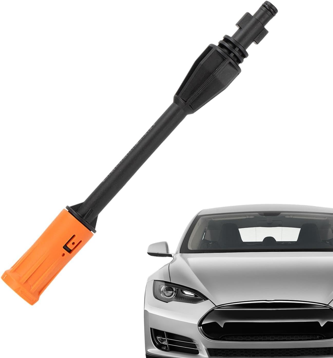 Buse Prolongée Pour Nettoyeur Vapeur ASSCA - Nettoyage Ciblé Des Surfaces - Matériau ABS Durable