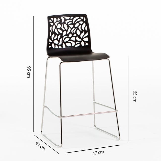 Design Sgabelli Seduta 65 Cm CREO Seduta H 65 Cm Scelta Colore In