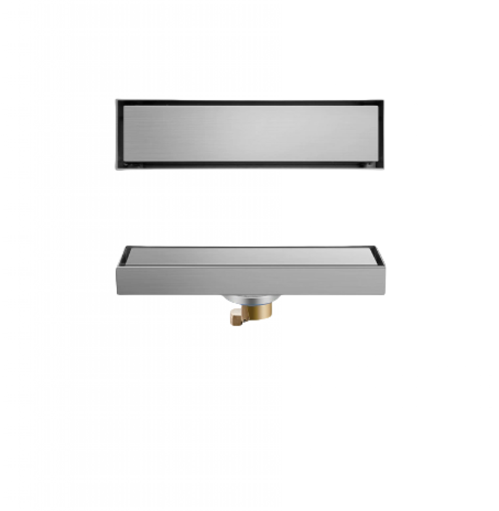 Brodzik prysznicowy 20x5,5 cm, rynna 2 w 1, miedź dezodorująca do łazienki