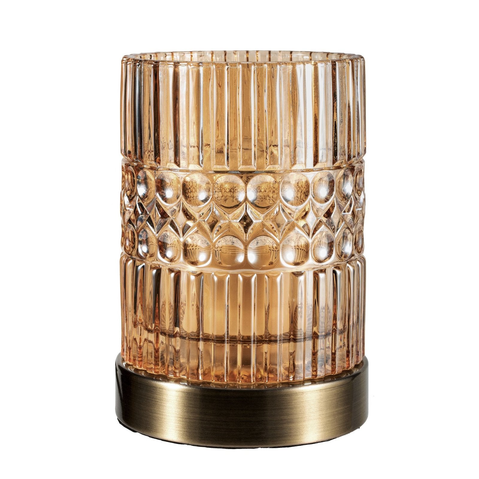 Lampe à Poser Woody Sparkle Pauleen - Style Scandinave, Bois, Abat-jour Cube, Max 25W E27