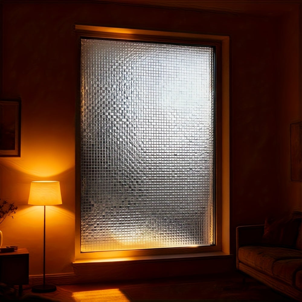 Un rouleau de film isolant et pare-soleil en feuille d'aluminium double face – Idéal pour la protection solaire des toitures, 60 cm * 100 cm * 3,5 mm - 6