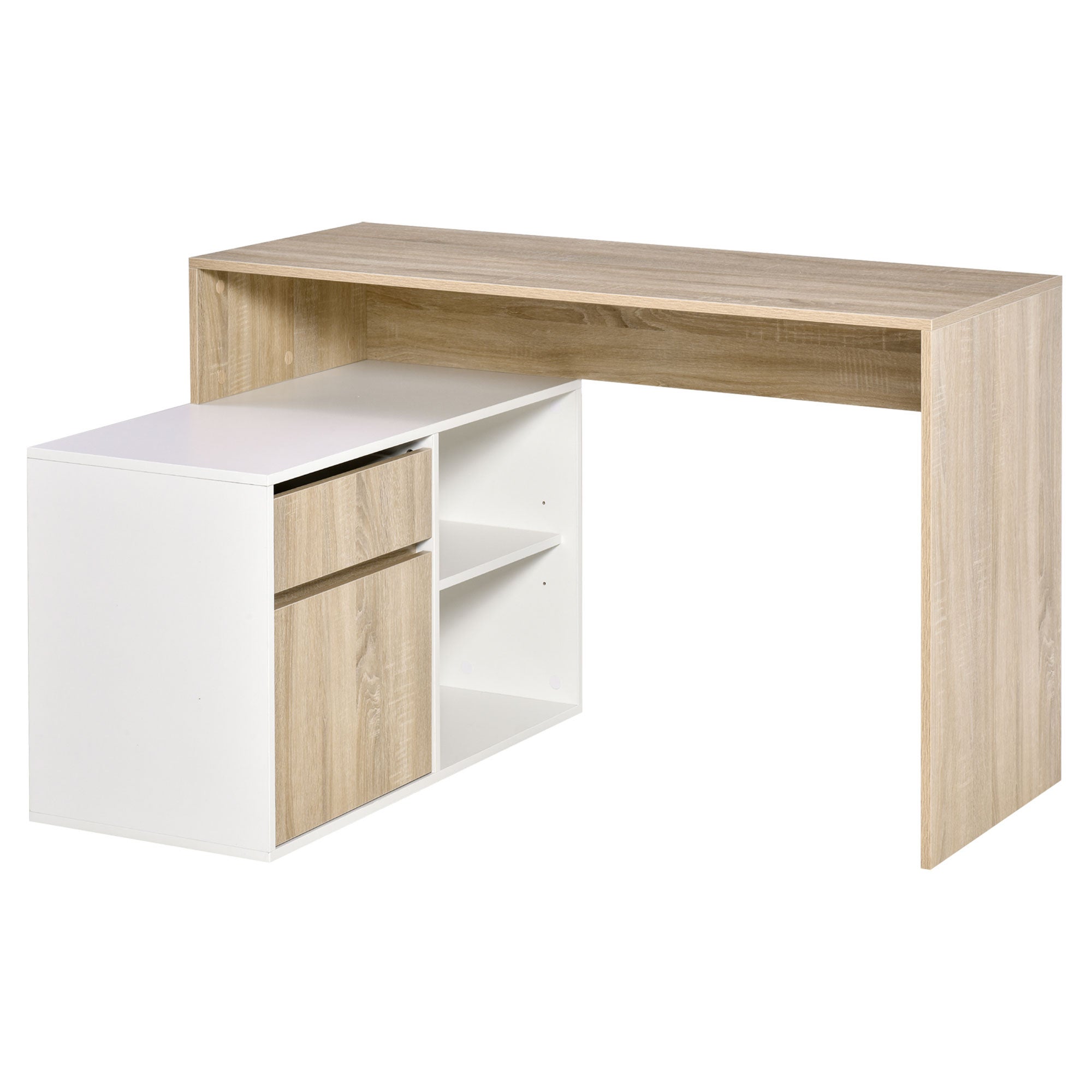 Bureau angle bureau angle ordinateur chambre bureau économisant place ...