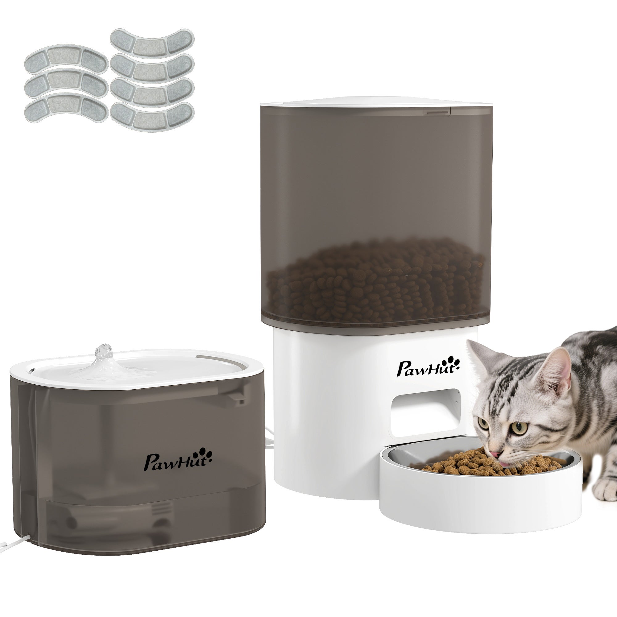 Distributeur automatique de nourriture et d'eau de 2,5 litres pour — free download