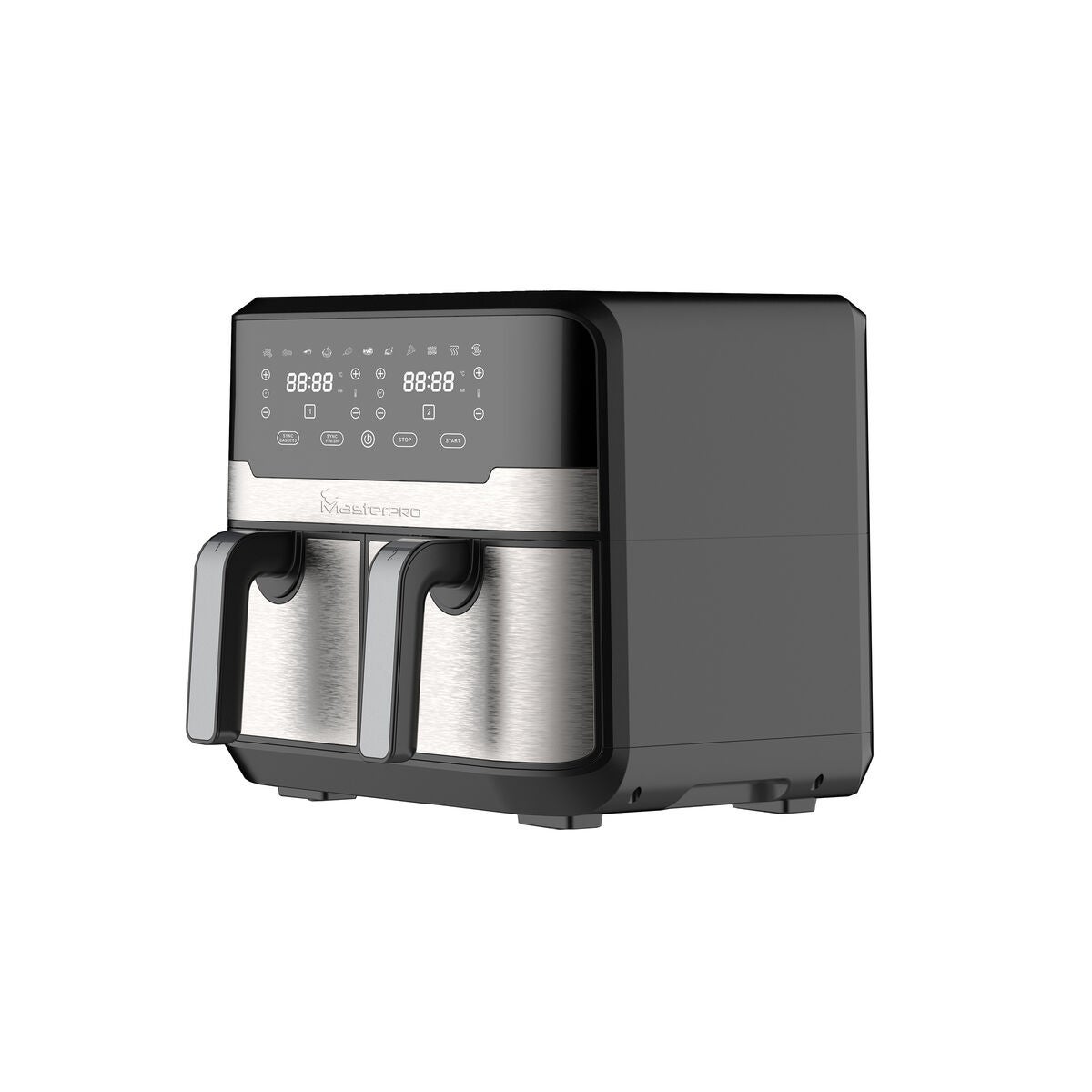 Masterpro Freidora Sin Aceite Rocket Duo 900 9 L 2400 W Negro , Leroy Merlin