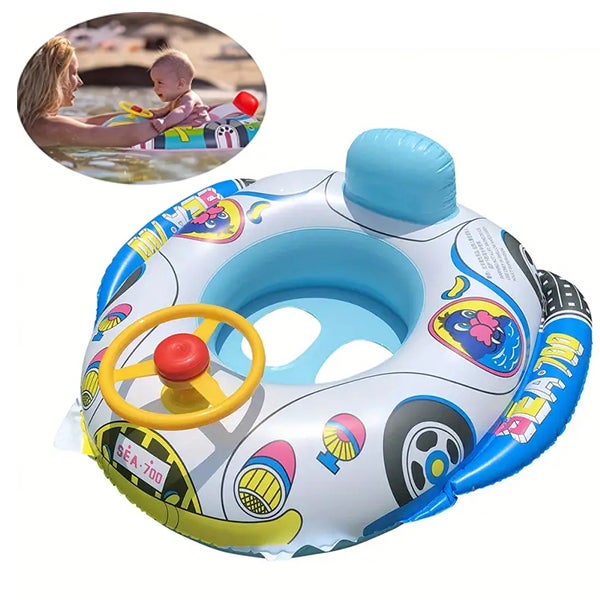Anneau de Natation Pastèque Gonflable XINUY pour Enfants, Piscine