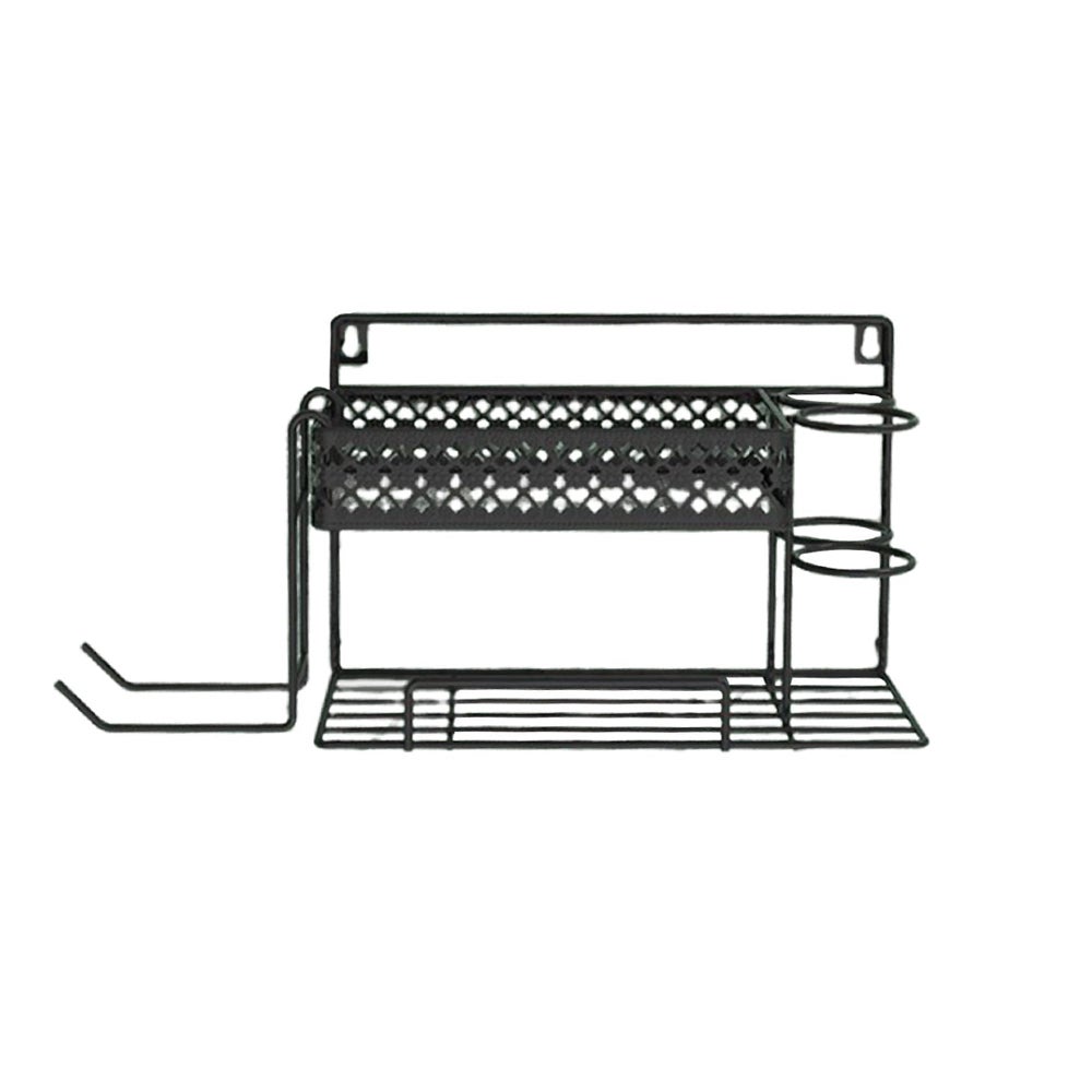 Yamazaki Porta Asciugacapelli A Gancio Nero – Design Giapponese