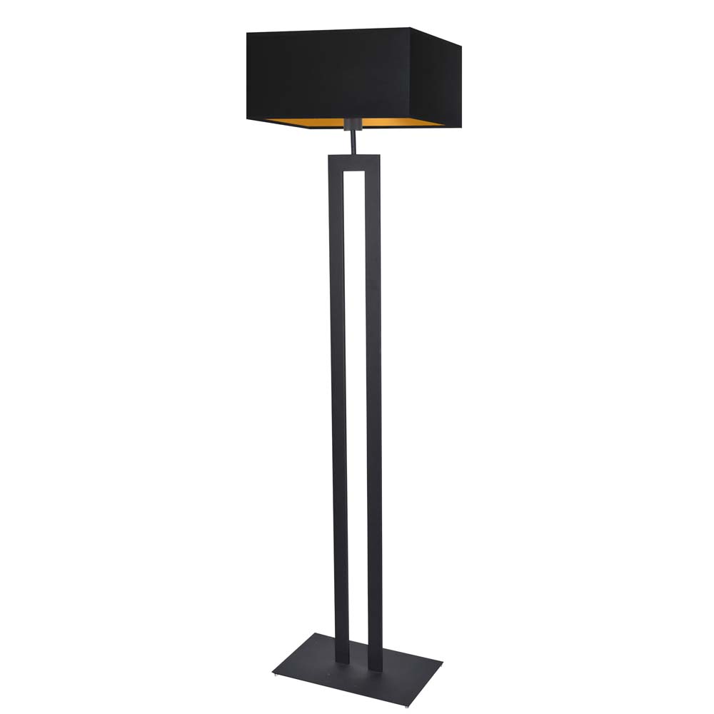 Lampa stojąca podłogowa z abażurem kwadrat MONO