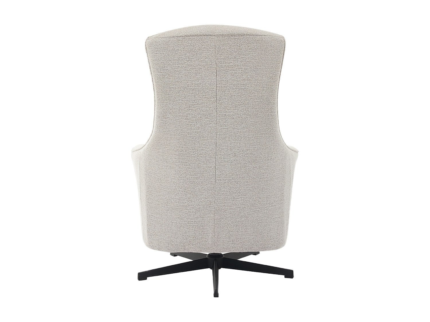 Fauteuil relax électrique en tissu texturé beige TASEMO - 8