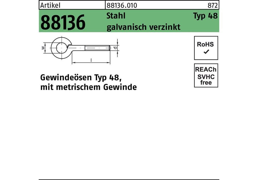 Vis Reyher – 16x45 Mm, Tête Fraisée Fendue, Acier A4 – Emballage 1 Pièce