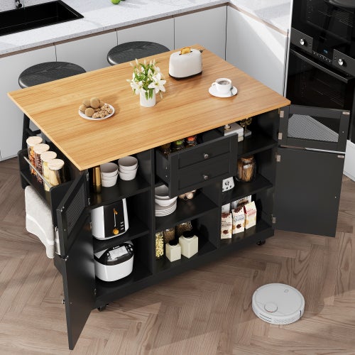 Garmol 218TG Travel C705 Carrello Spesa Pieghevole 55L + 11L Termico - Ruote 360° - Comodo E Pratico, Colore Nero