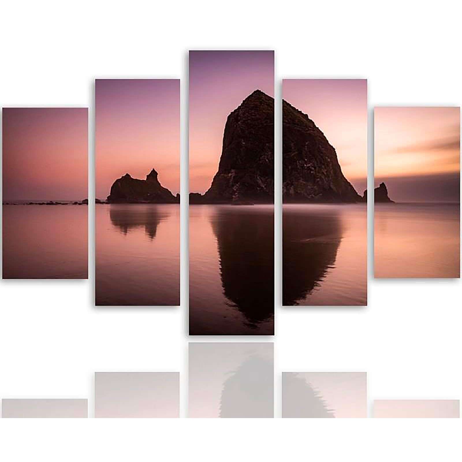 Tableau un rocher dans l'eau | Leroy Merlin