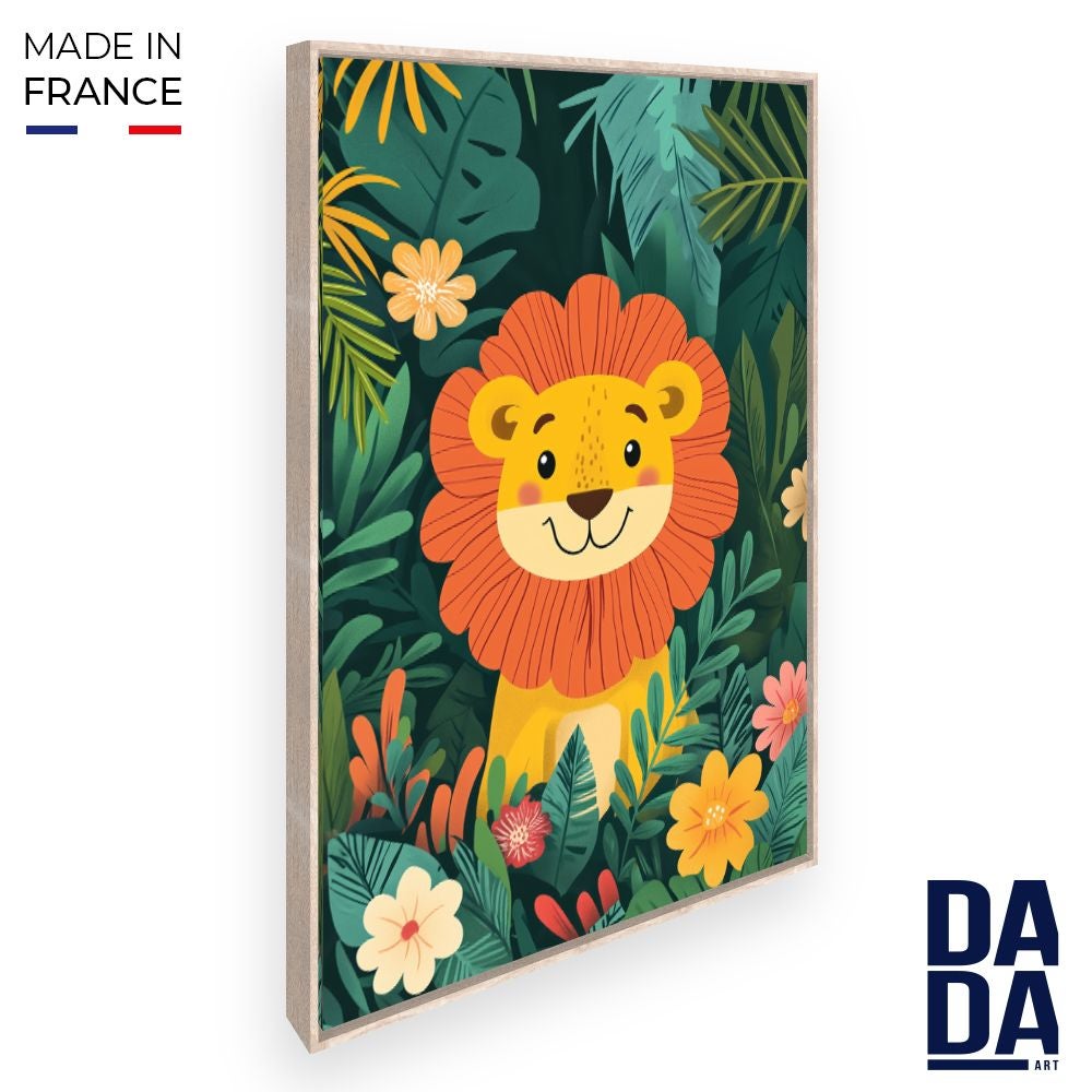 Tableau Sur Toile Personnalisé Avec Cadre En Chêne - Motif Famille Ou Photo De Votre Choix - Neuf Fabriqué En Allemagne