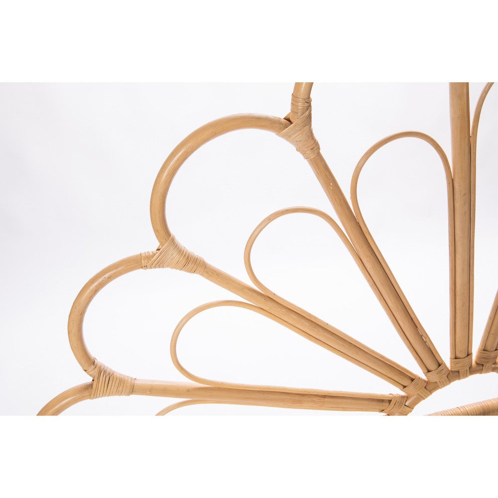 Singaraja - Tête de lit design en rotin 160cm - Naturel - 5