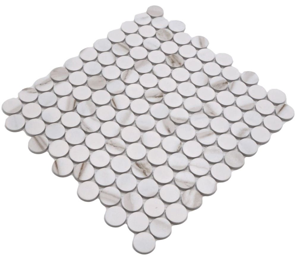 Mosaïque de Céramique Blanc Brillant Cuisine Fischgraet Miroir WB24-CHB5WG 1 Mat Mosaïque de Céramique Blanc Brillant Cuisine Fischgraet Miroir WB24-CHB5WG 1 Mat