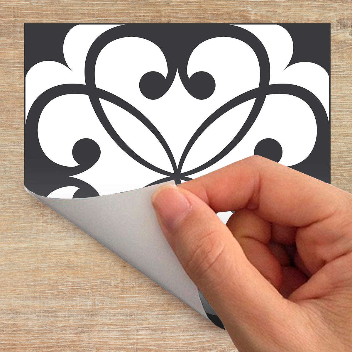 24 adesivi piastrelle di cemento mobili nitcha - Sticker adesivo - adesivi murali - 24stickers20x20cm - 5