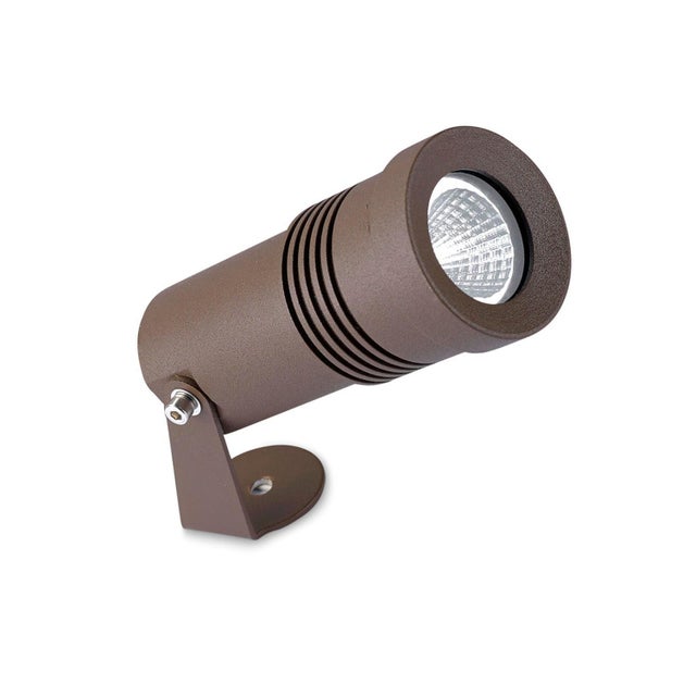 Foco Proyector LED Micro 6W COB IP65 LEDS-C4 Marrón 05-9988-J6-CL, 3000K Blanco Cálido, Aluminio, IP65, 740lm Aluminium