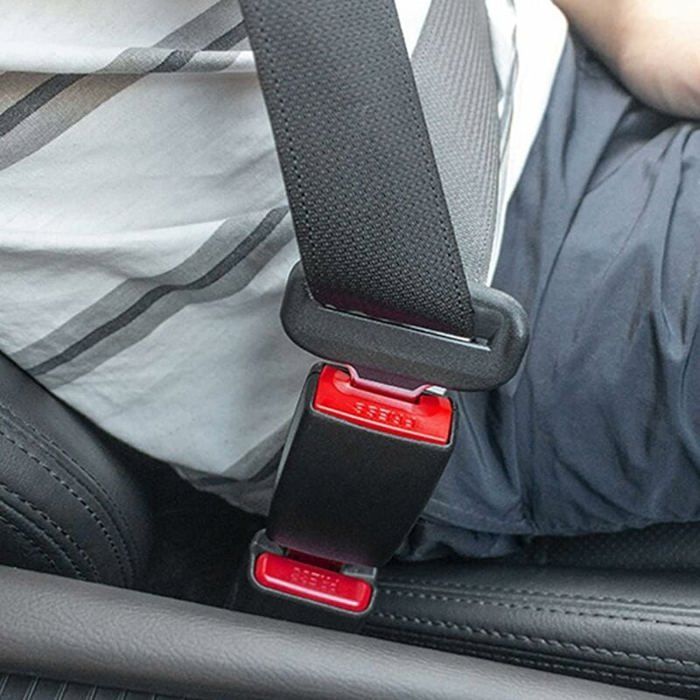 Rallonge de ceinture de sécurité - Universelle - Noir - 2 pièces - Confortable - 3