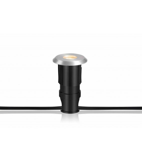 SLV DASAR 80 - Faretto Da Terra A Incasso Per Esterni, Acciaio Inox, IP67, Per Giardino E Terrazzo (GU10, 35W) - 3
