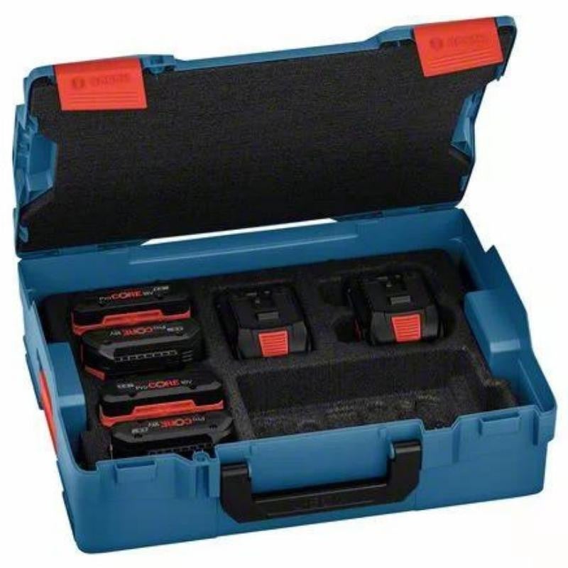 Pack de 6 batteries 4x4.0Ah + 2x8.0Ah + coffret L BOXX BOSCH 1600A02A2T - 5
