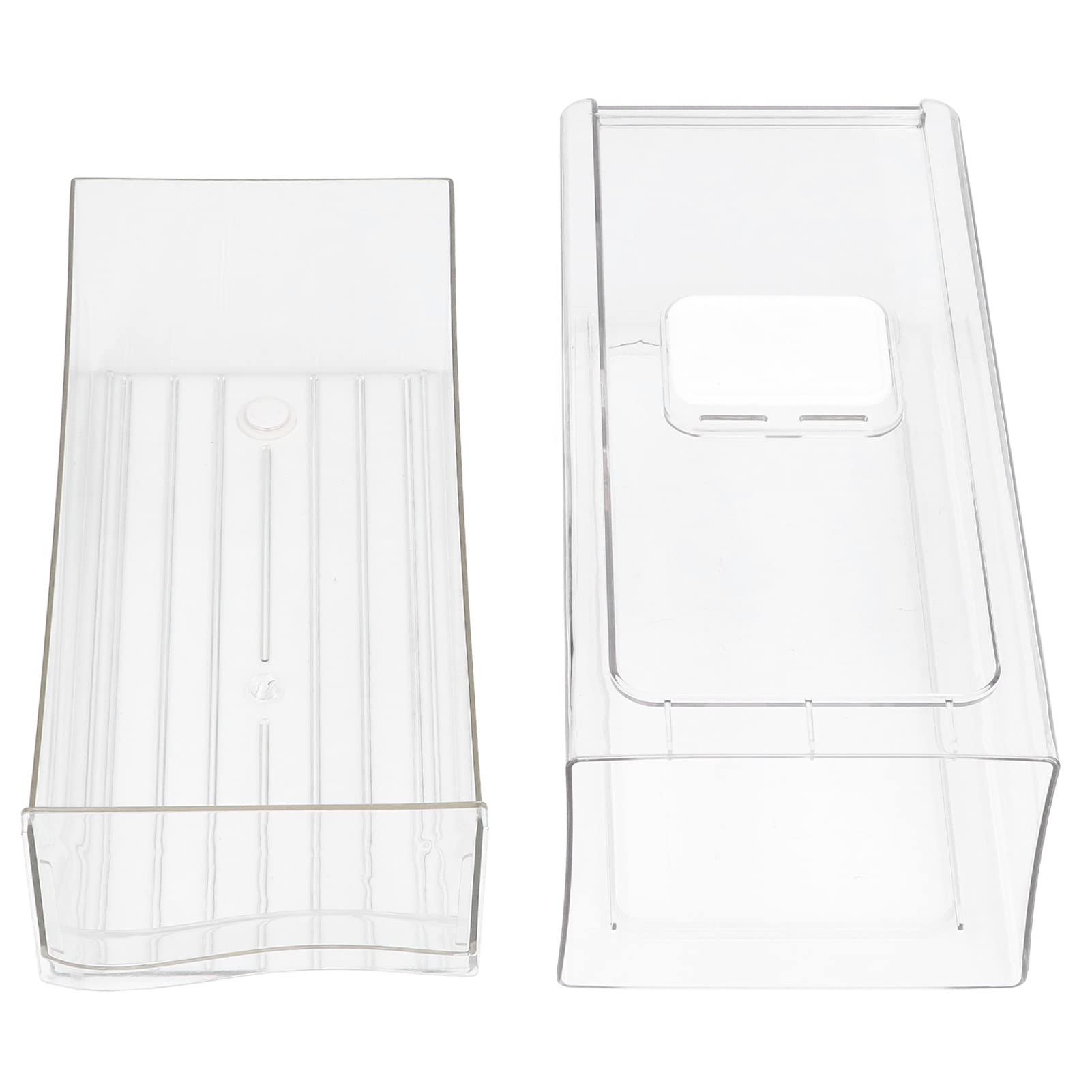 Cajones para refrigerador, contenedores organizadores para refrigerador con cajón extraíble, apilables - 9