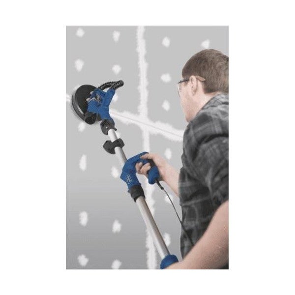 Ponceuse pour murs et plafonds télescopique SCHEPPACH DS920X - 210 mm - 710W (Livrée avec 1 tuyau 4m, 6 disques abrasifs) - 5