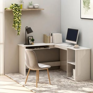 PayLessHere Bureau D'angle En Forme De L Avec Grand Bureau Pour