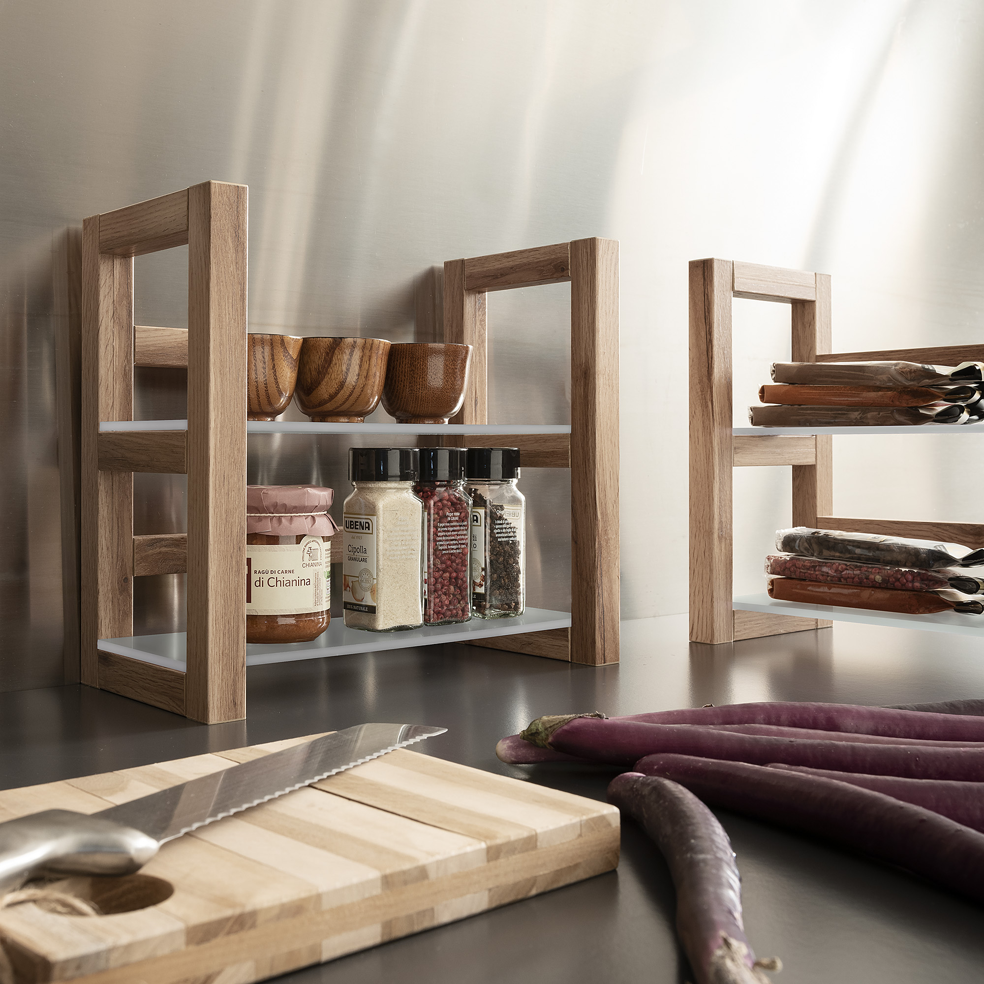 Envostar Mirror Luce Per Specchio A LED In Rovere, 60 Cm - Foto 4