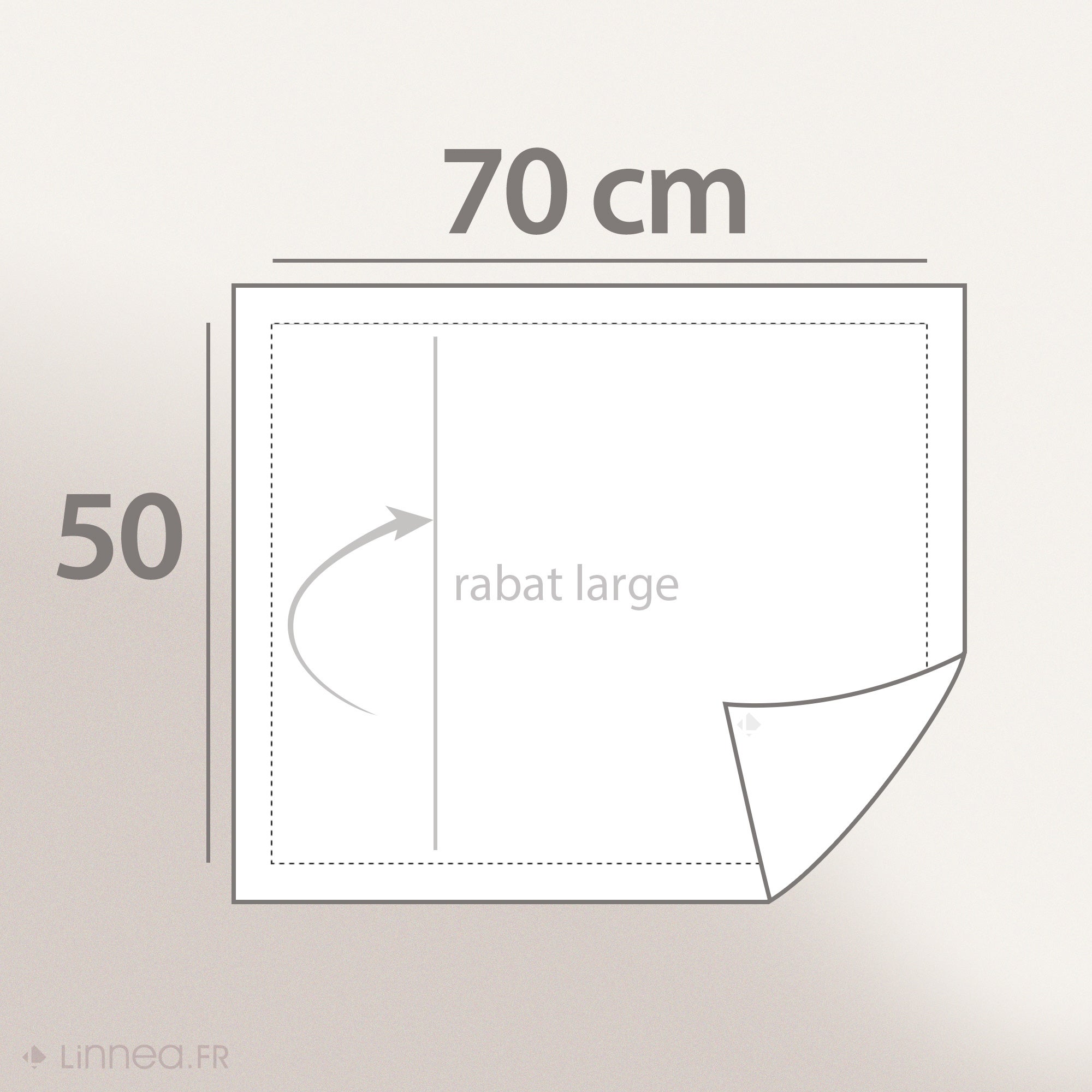 Taie d'oreiller 70x50 cm coton PRETTY blanc - 7