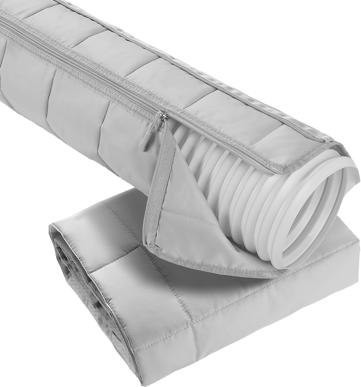 Housse Isolante Pour Tuyau De Climatiseur Portable - Lot De 2 - Taille 5 & 5.9 Pouces - Anti-poussière, économie D'énergie