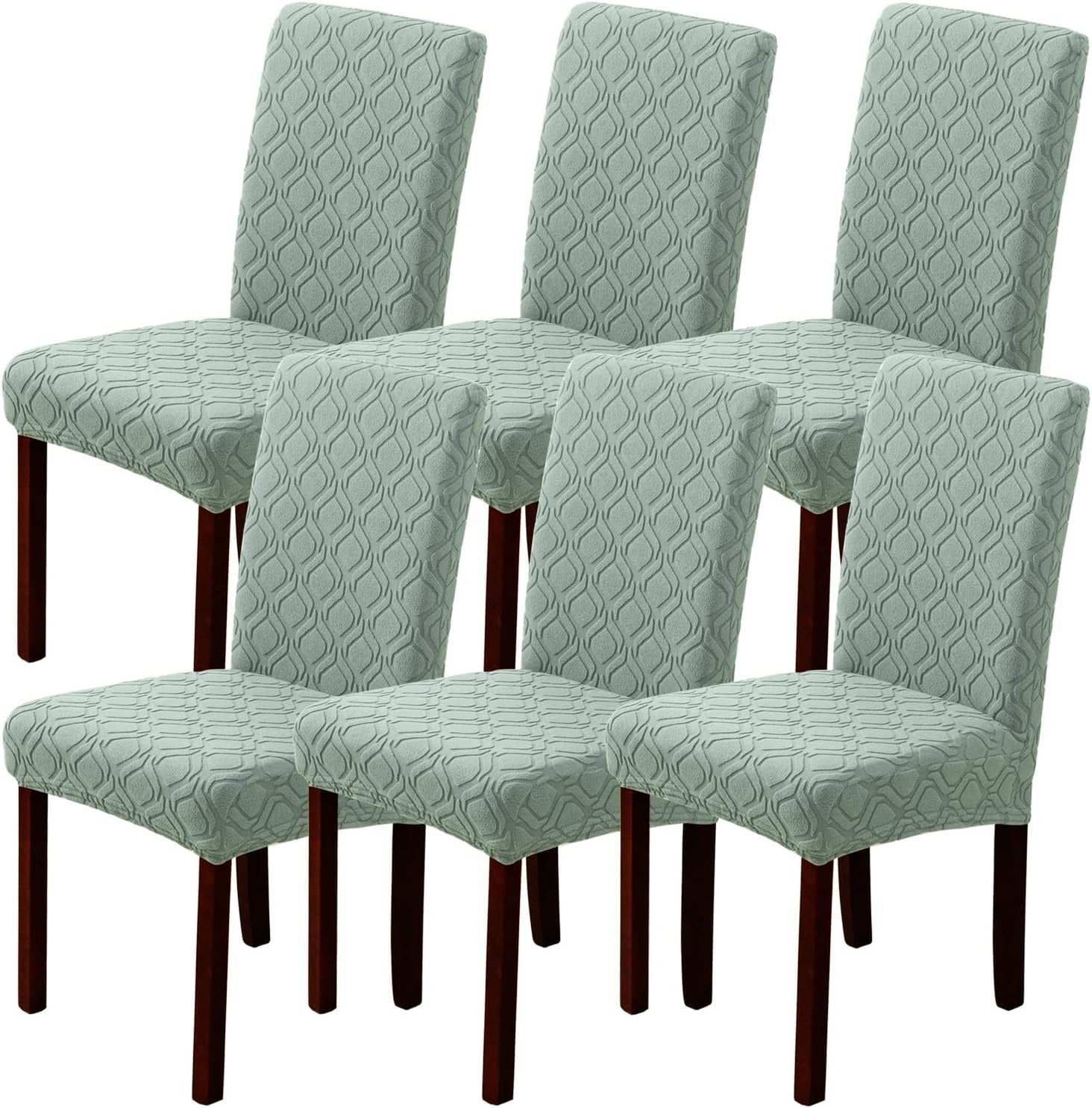 Housse de chaise de salle à manger en Spandex, élastique, extensible