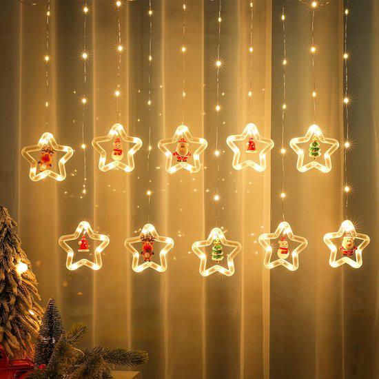 Guirlande Lumineuse - SONEW - Rideaux Lumineux LED - 3,5 M - 8 Modes - Décoration Intérieure Et