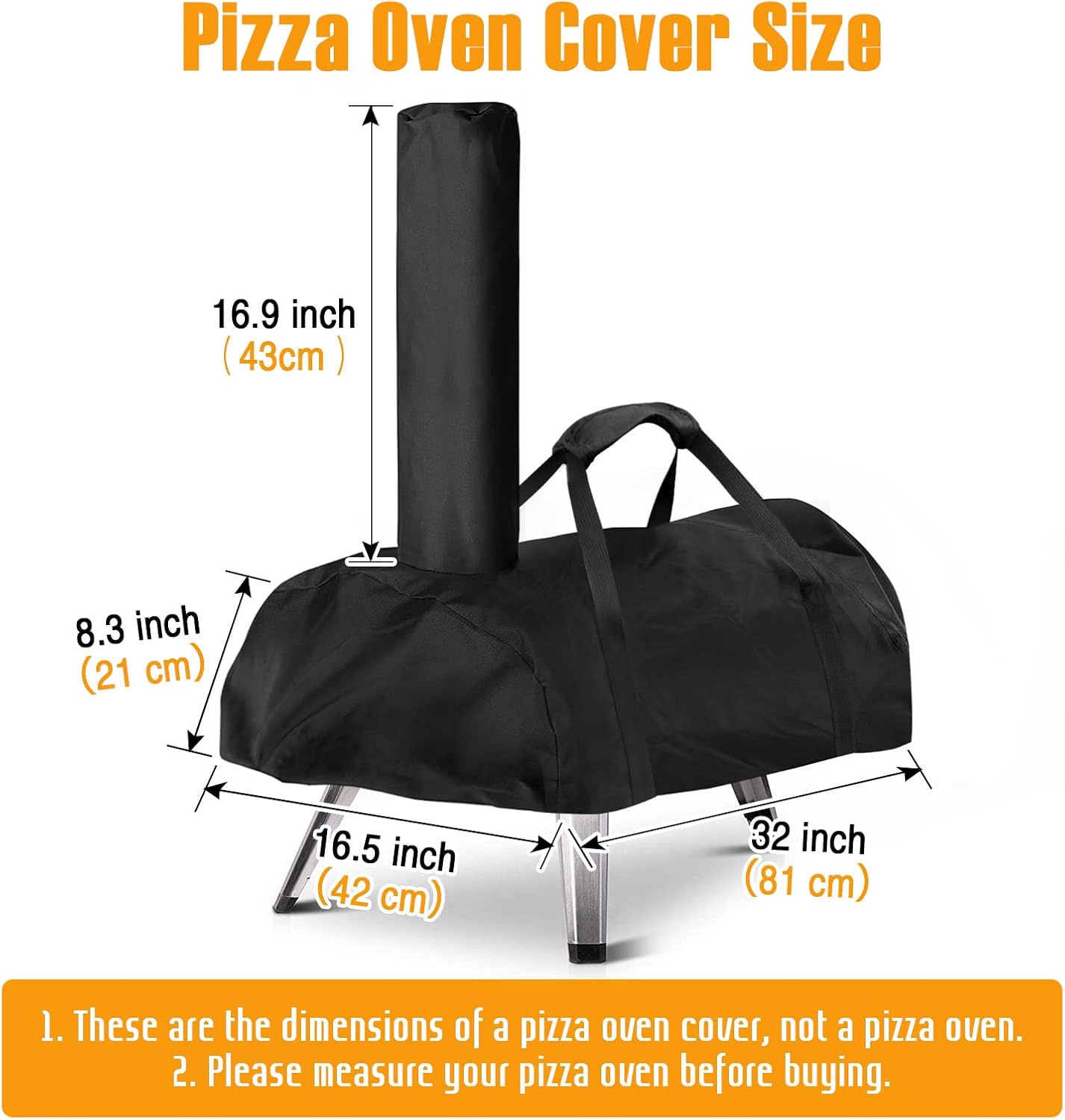 Housse Imperméable Ooni Karu 16 - Protection Sur Mesure Pour Four à Pizza - Polyester Léger