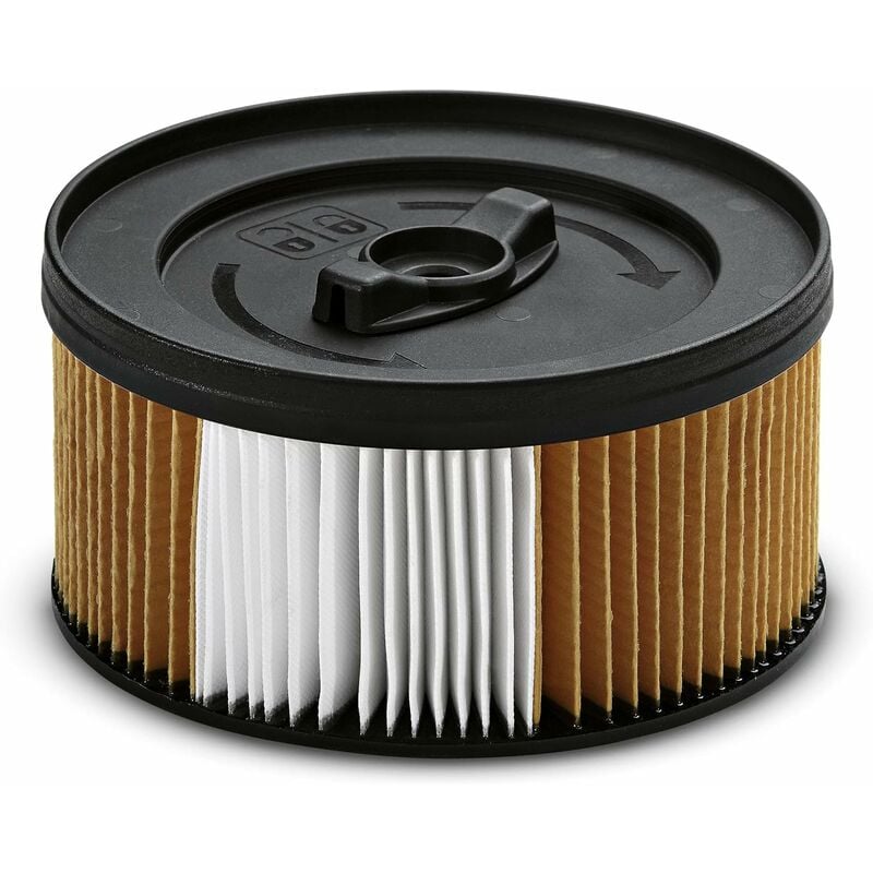 Filtr kartuszowy z powłoką specjalną, akcesorium do odkurzaczy do pracy na sucho i mokro WD 4290, WD 5200 M, WD 5300 M i WD 5600 MP