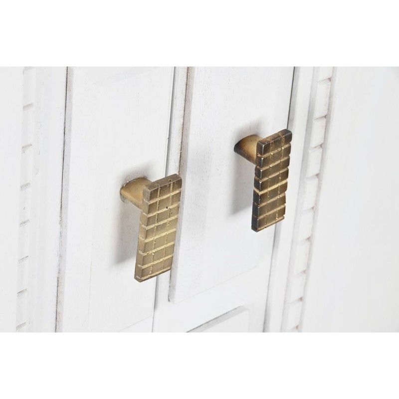 APARADOR MANGO LATON 93X41X114 ROMBO BLANCO - 4